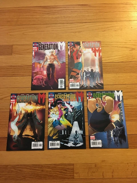 Generation M #1 2 #3 4 #5 Marvel Comics 2006 Complete Set! NM Combine Shipping 1