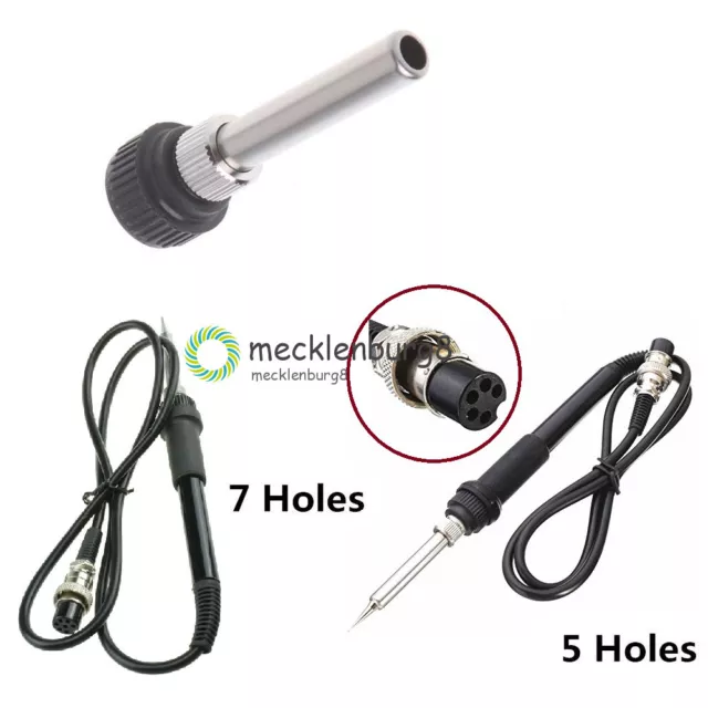Soldering Iron 5/7 Hole 907 936 Handle Soldering Station Adapter AT8586 907 936b