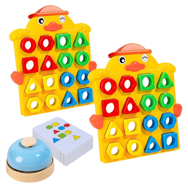 Gioco di abbinamento di forme, Puzzle a incastro, Tavola di abbinamento