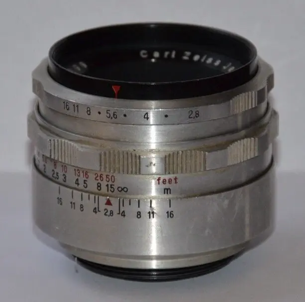 Carl Zeiss Jena Tessar 2,8/50 Kamera Objektiv Camera Lens 5108299 M42