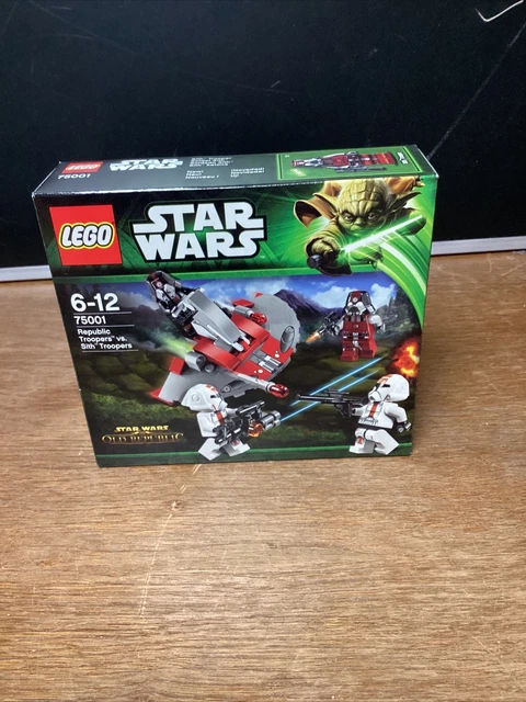LEGO STAR WARS 75001 Republic Troopers vs Sith Troopers de 2013 neuf ...