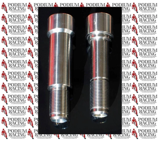 DUCATI TITANIUM SWING Arm Swingarm Pivot Bolts Spindle Silver 1199