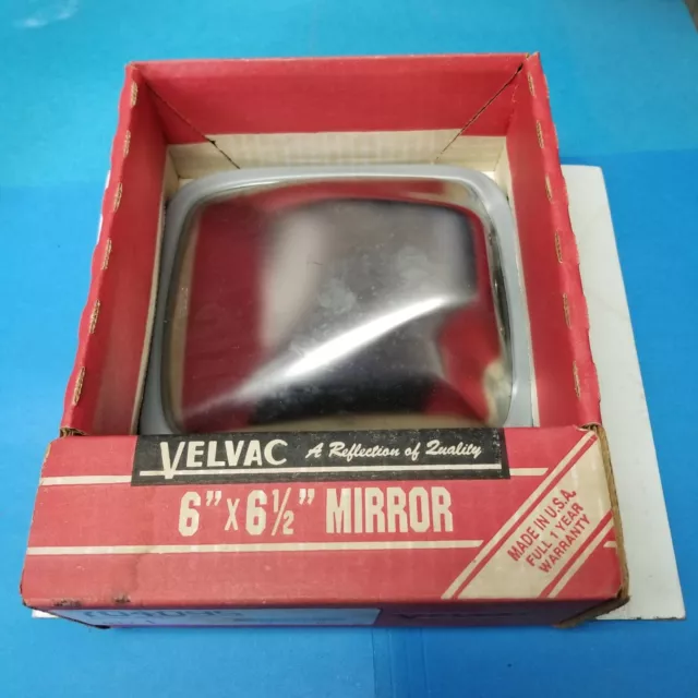 NOS Velvac 704095 Wide Angle Convex Mirror