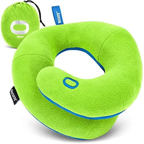 BCOZZY Kids Chin Supporting Travel Pillow for 3-7 Y/O -Stops The Head from Fa...