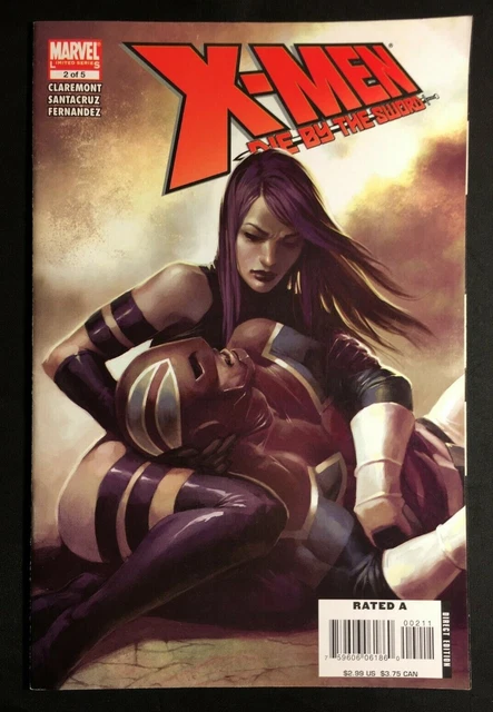 X Men Die By The Sword 2 Psylocke Captain Britain Dazzler Vol 1 Longshot
