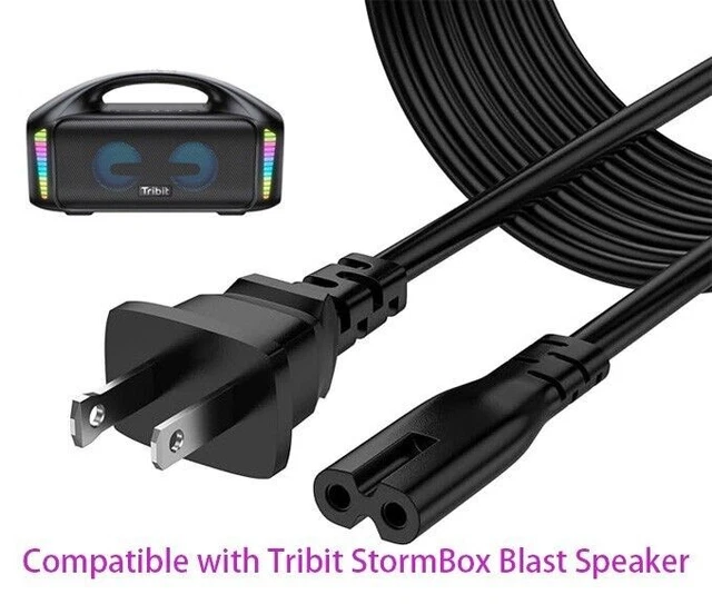 OMNIHIL 8 Foot AC/DC Power Cord - UL Certified Replacement Cable For Gemini AS-15BLU