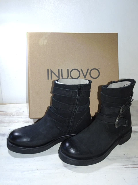 IUNOVO NEUVES en boite pointure 38 boots bottines lasuperba femme cuir noir