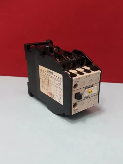 Siemens 10E 3TB42 10-0A contactor / Leistungsschütz 3TB4210-0A