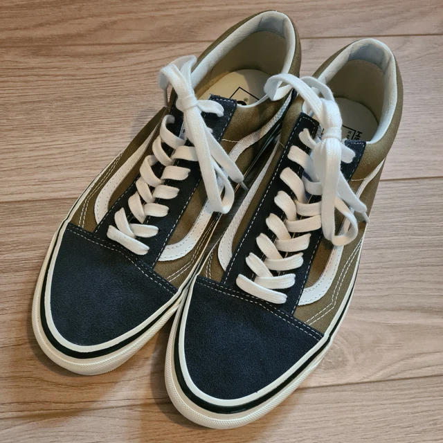 VANS ANAHEIM STYLE 36 Old Skool DX BNIB Navy Olive Green UK  display picture 3