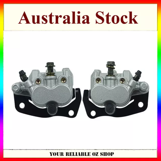 FRONT LEFT + RIGHT BRAKE CALIPERS FOR YAMAHA YXR660 Rhino 660 YXR700F Rhino 700