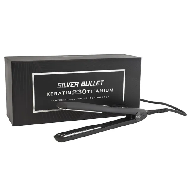 Silver Bullet Keratin 230 Titanium Hair Straightener + Accesories Silverbullet
