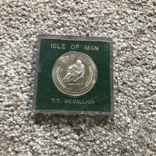 Isle Of Man T. T. Joey Dunlop Medallion 1985 Coin