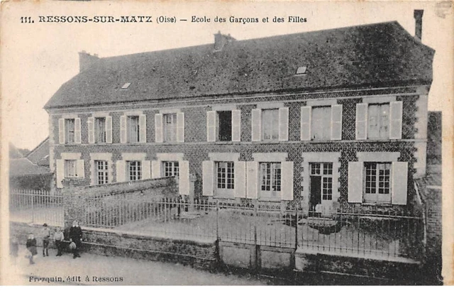 60 - RESSONS SUR MATZ - SAN65427 - Ecole des Garçons et des Filles