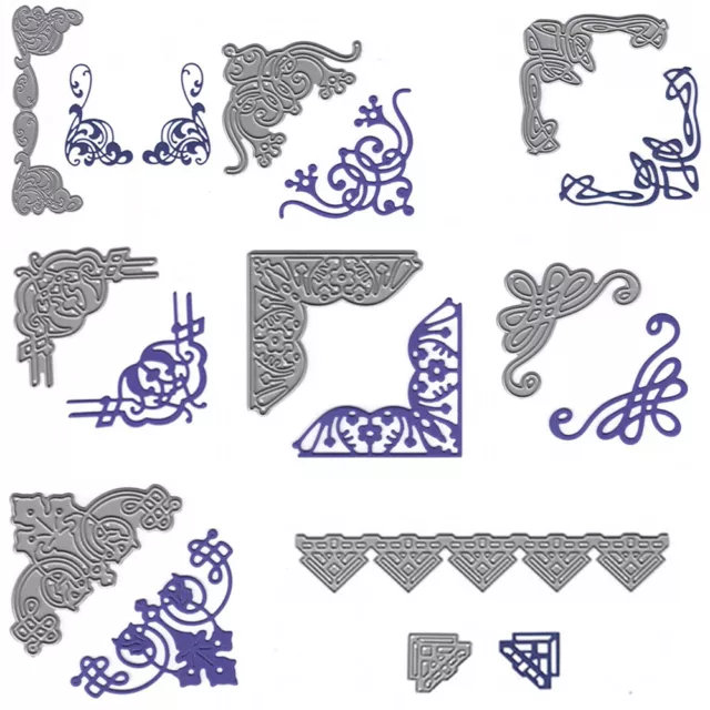 Lace DIY Metal Cutting Dies Stencil Scrapbook Embossing Handmade Card Gift Craft