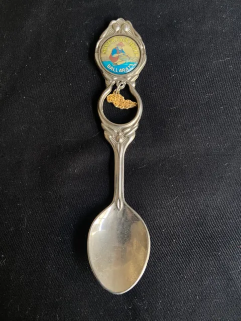 Sovereign Hill Ballarat Dangling Souvenir Spoon Collectable Australian Spoon