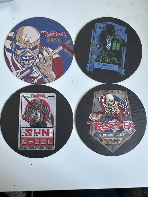 Iron Maiden Coaster Set