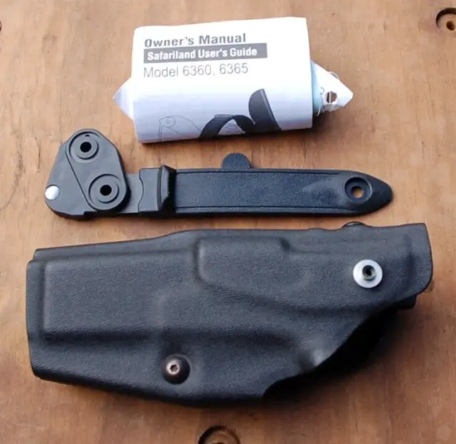 Safariland #6365-83-706 Belt Holster, Left-Handed, Glock 17 & 22, For Parts Only