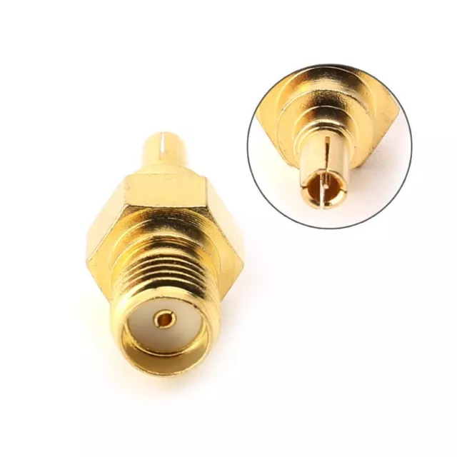 CRC9 Male Plug To SMA Female RF Connector Coaxial Converter Adapter Straigh