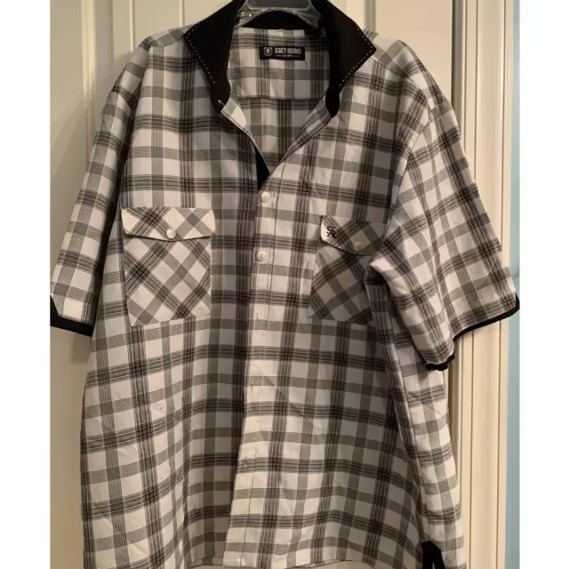 Stacy Adams Mens button up shirt. Size 3x