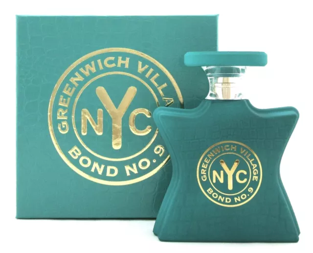 Bond No. 9 Greenwich Village 3.3 oz./100 ml. Eau de Parfum Spray New in Box