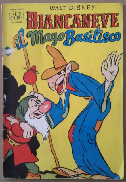 "Biancaneve e il mago Basiliscoi" ALBO D'ORO n.11 1953