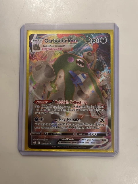 GARBODOR VMAX 216/203 • Rara Segreta • Evoluzioni Eteree SWSH7 POKEMON ITALIANO