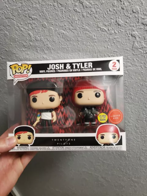 Funko Pop! Vinyl: Josh & Tyler - 2 Pack (Glows in the Dark) - Warner Music Group