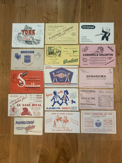lot 15 : 15 Buvards Collection