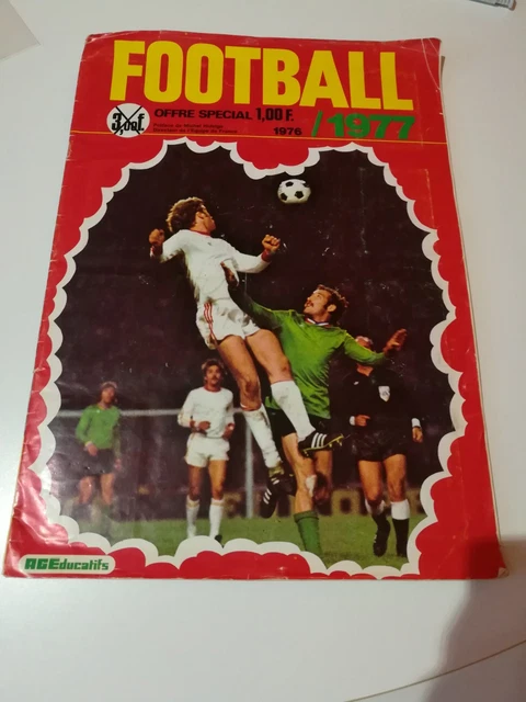 173 JEAN-PAUL COHUET AS NANCY LORRAINE ASNL PANINI FOOTBALL 77 1976