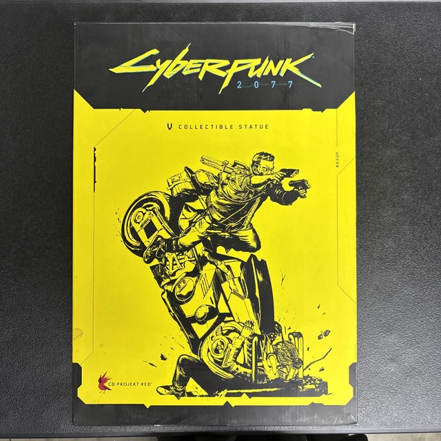 Statue Cyberpunk 2077 – Dossier De Presse E3 2018 – Édition Limitée – CD Projekt RED