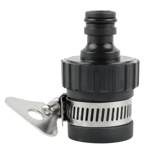 Kitchen Mixer Tap To Connectors Garden Hose Pipe Fitting Faucet Adapter Indoor 2