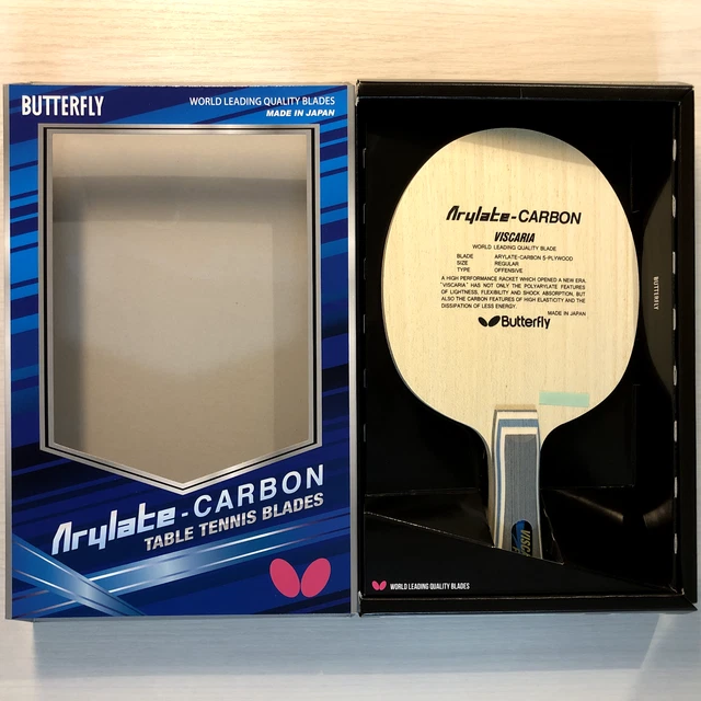 BUTTERFLY VISCARIA (ALC) FL 30041 84.91 g Table Tennis Racket Blade ...