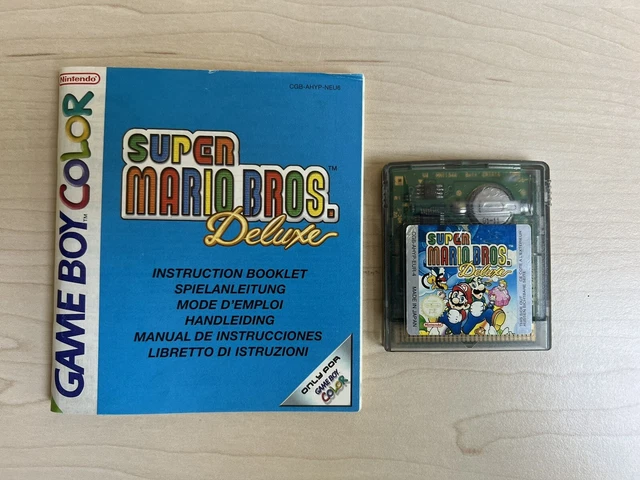 SUPER MARIO BROS. Deluxe (Nintendo Game Boy Color, 1999) EUR 32,00 ...
