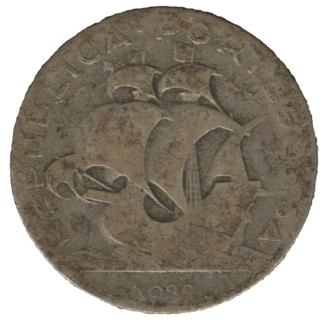 1932 Portugal 2½ Escudos Coin