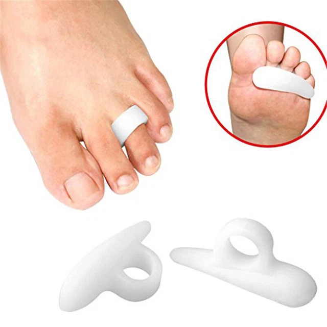 2PCs Hammer Toe Cushions Protector Separator Gel Support Pad Temporary Corre Fr