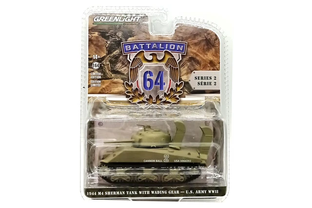 Greenlight 61020-B M4 Sherman Réservoir Avec Gué Vitesse " U.S.Army WW2 " Olive