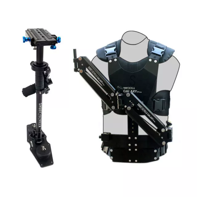 Chaleco y brazo doble SHOOTVILLA Galaxy Pro con Steadycam S6 GRATIS, GLIDECAM