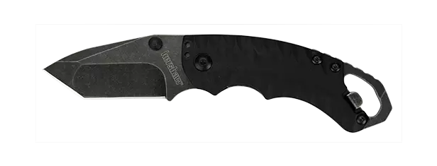 Kershaw Shuffle II Tanto Liner Lock Knife Black (2.25" BlackWash) 8750TBLKBW
