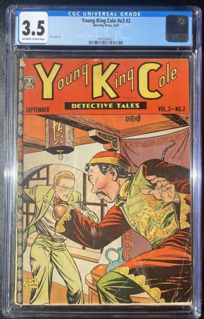 Young King Cole Vol. 3 #2  1947 YKC Comic Book CGC 3.5 Golden Age