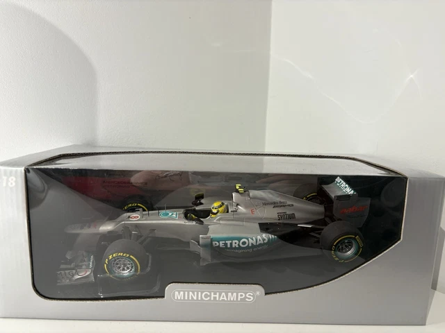 Modèle Miniature Mercedes F1 W03 Nico Rosberg 2012 - échelle 1/43 Minichamps, Occasion