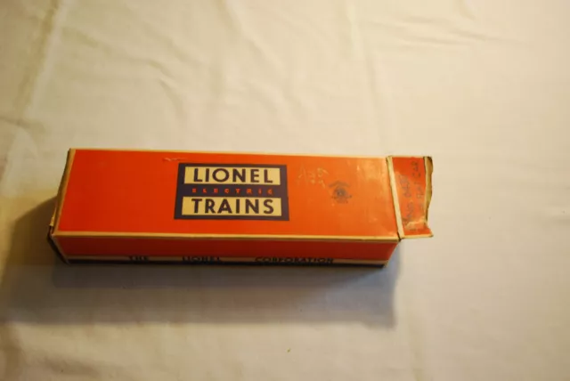 Lionel #6430  Trailer  Flat  Car  Empty  Box