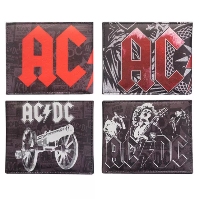 AC DC Rockband Brian Malcolm Phil Angus Cliff Wallet Cardholder - UK