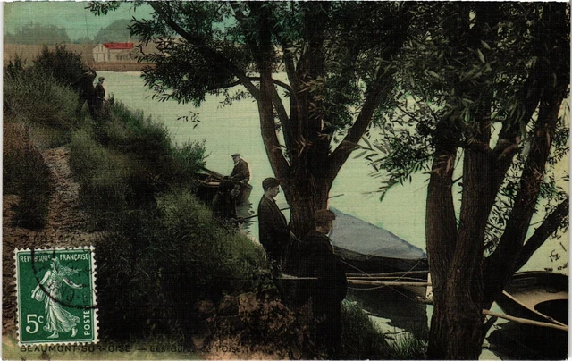 CPA Beaumont s Oise Les Bords de l'Oise FRANCE (1309466)