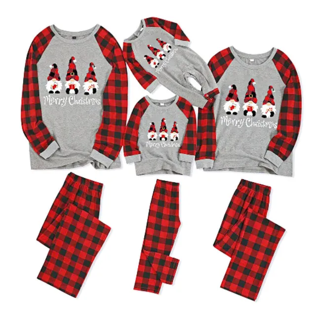 Merry Christmas Pajamas Family Matching Pyjamas Xmas Santa Claus Nightwear PJs
