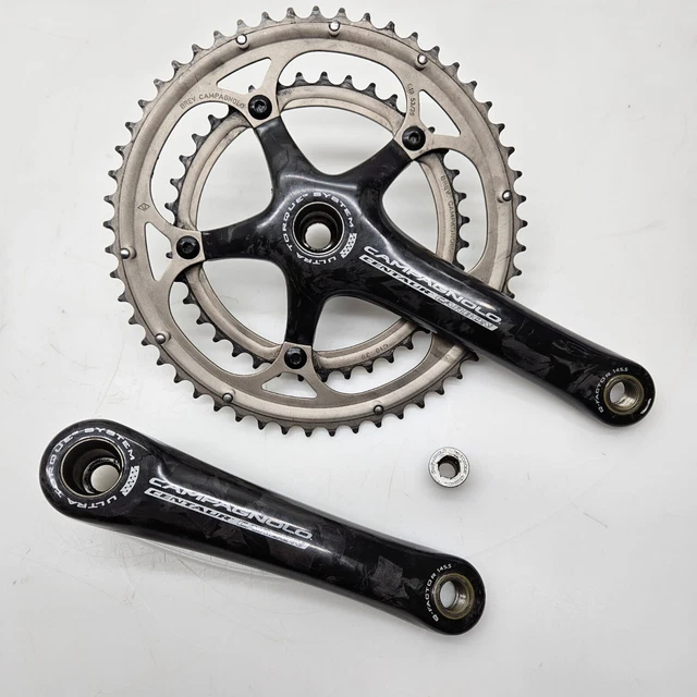 Pédalier Campagnolo Record Carbon – 172,5 Mm – 52/39 Dents – 11v – Neuf