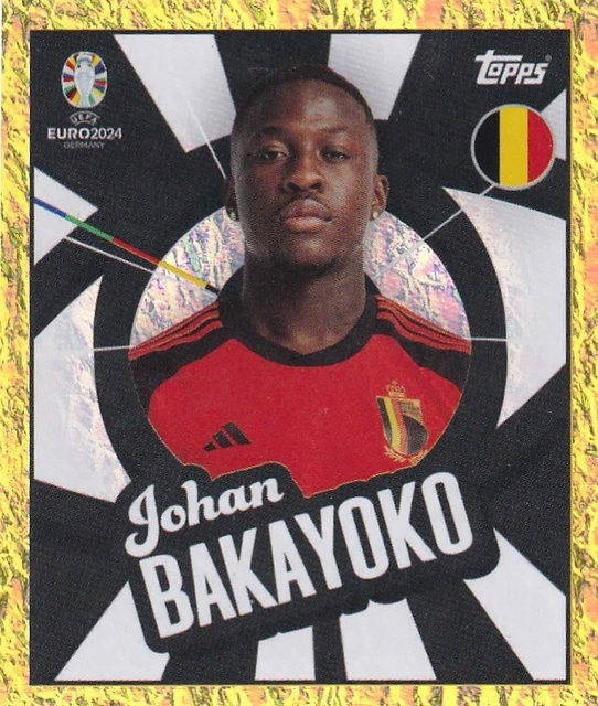 Carte Italie Wilfried Gnonto Gold Parallela #744 – Topps Euro 2024 Swiss