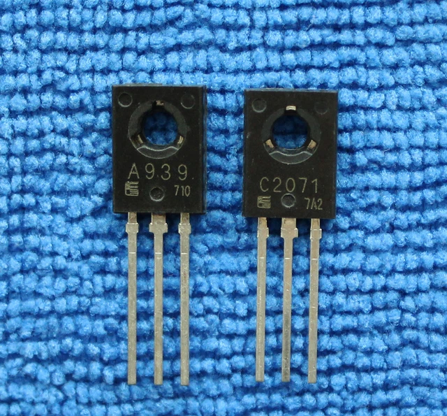 thumbnail image 2 of 5 Pairs (10 Pcs) Toshiba 2SA1987 & 2SC5359 Audio Transistors – TO-3PL Package 2 of 6