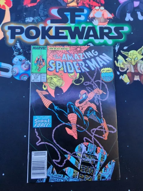 The Amazing Spider-Man #308 Todd McFarlane Art Newsstand Marvel 1988 NM
