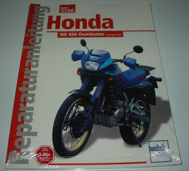 Reparaturanleitung Honda NX 650 Dominator ab Baujahr 1988 Reparatur Buch NEU!