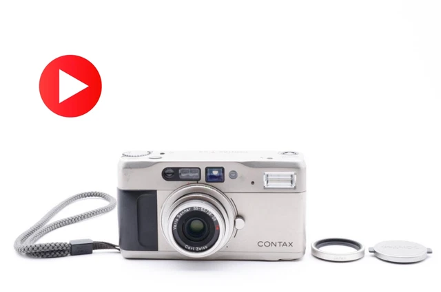 LCD Works [NEAR MINT] CONTAX TVS Point & Shoot 35mm Film Camera From JAPAN